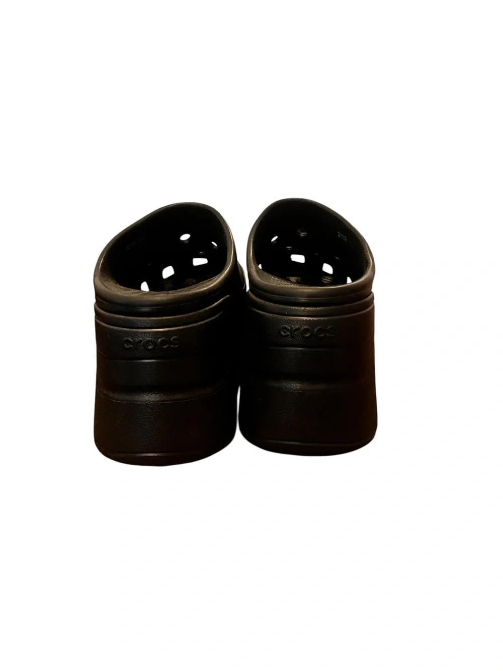 CROCS chunky platform